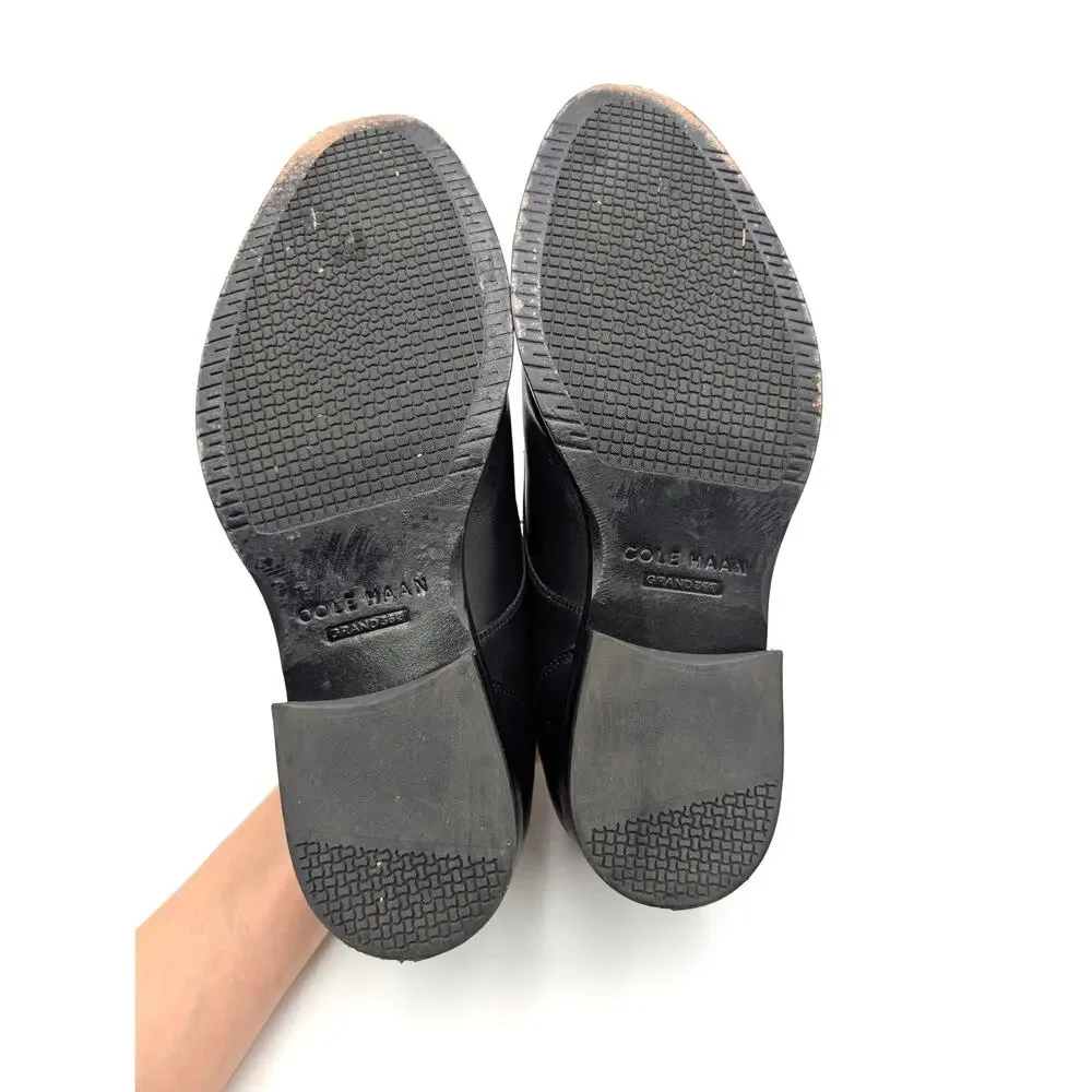 Cole Haan Carnegie Cap Toe Oxford Shoes Lace-Up Men's Black Size US9M EU42